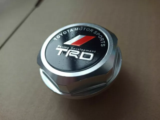 TRD Motore Cromato Tappo Olio Toyota Supra Levin Corolla Yaris MR2 3SGTE 2JZ