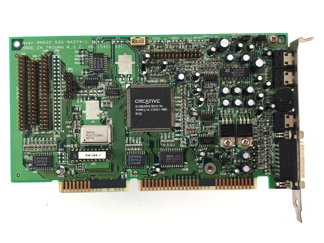 Carte Son ISA Aztech AZT2320 – Yamaha OPL3 Pour PC Vintage DOS/Windows 3.x