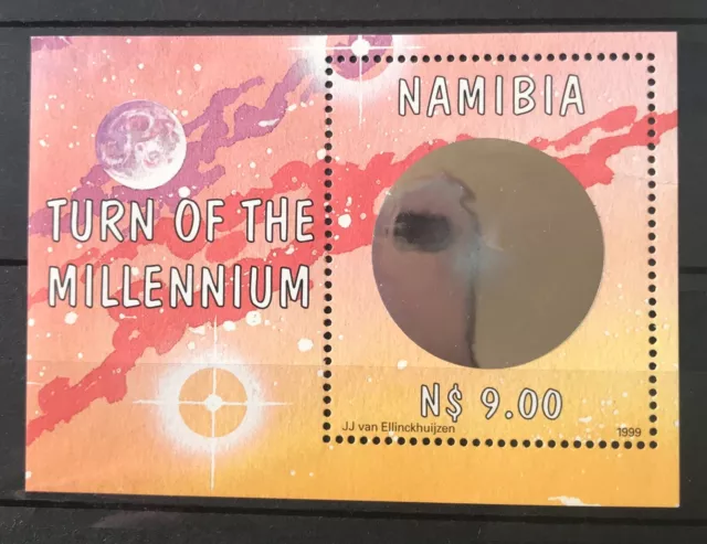 Namibia - 1999 New Millenium Nhm Min Sheet Sg Ms854