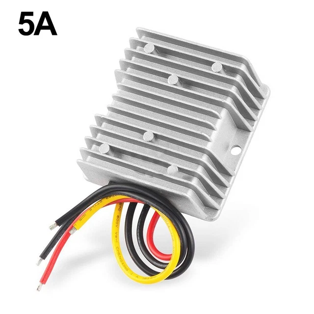 Konverter 12V auf 24V DC Wasserdicht und mit eingebautem Sicherungsschutz