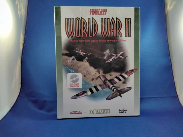 Domark Flight Sim Toolkit World War Ii Ww Combat Fighter Midway from Japan t450