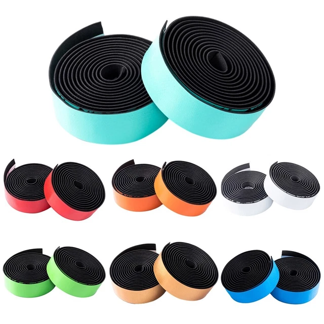 VeloChampion Rubans de guidon en liège pour vélo de route de, ruban de guidon pour vélo, poignées de vélo - 2 rouleaux par set