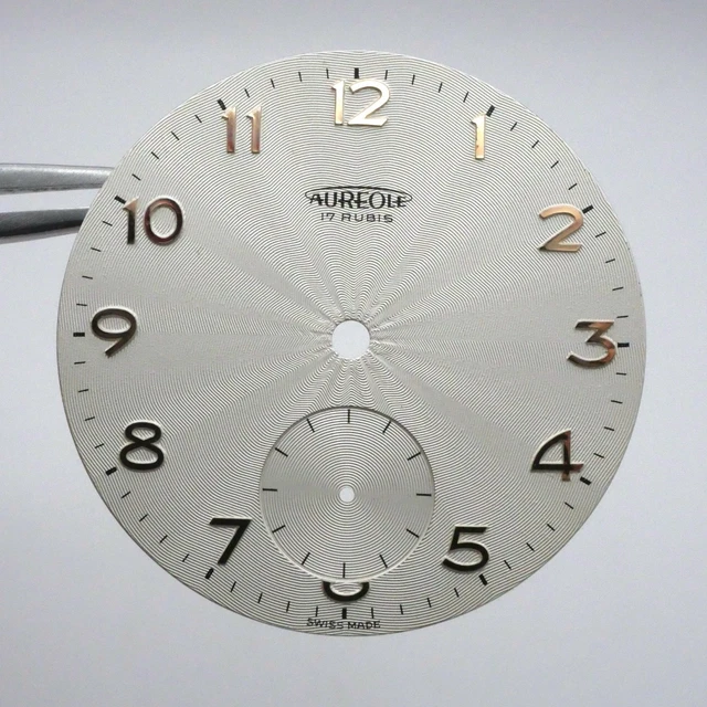 Cadran De Montre AV 423 - Royce - Dimensions 28,40x28,40 Mm - Pièce D'occasion Pour Collection Ou Réparation