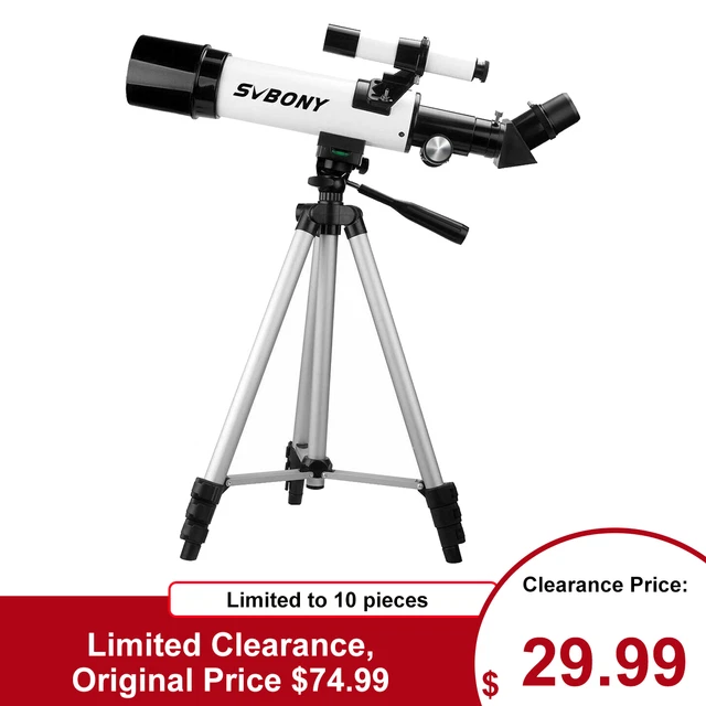 SVBONY SV501P 60400mm Refractor Telescope sets Astronomy for Moon Whatching Gift