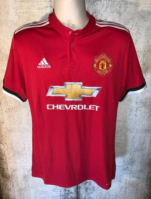 Manchester United Man Utd Home Shirt 2017-18 garçons taille Large