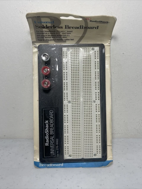 Vintage Radio Shack Universal Solderless Breadboard 276-169