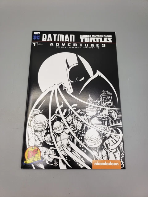 Batman Teenage Mutant Ninja Turtles Adventures #1 2015 Variant Cover IDW Comic