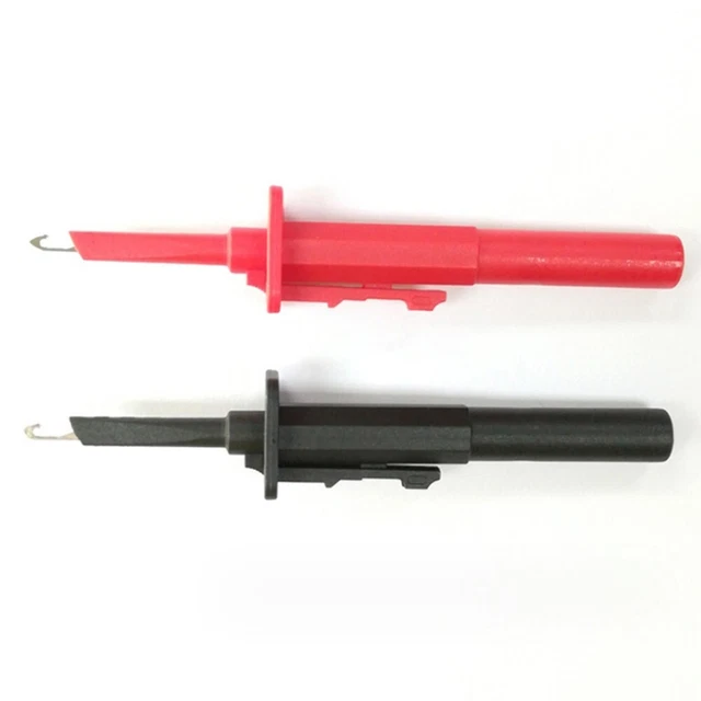 Akozon Set Di 2 Cavi Per Multimetro Con Connettori Banana Plug A Banana Plug, Lunghezza 103 Cm, 15A, Per Oscilloscopio, Alimentatori E Test Elettronici