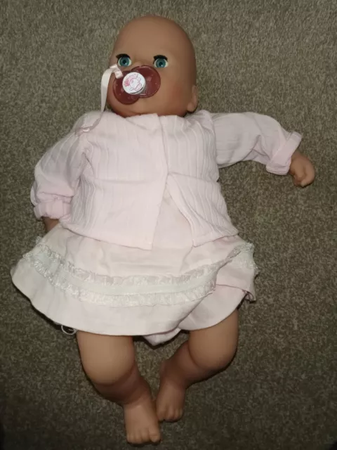 Baby Annabell Realistic Baby Doll 18" Coos Babbles Sleeps Snores