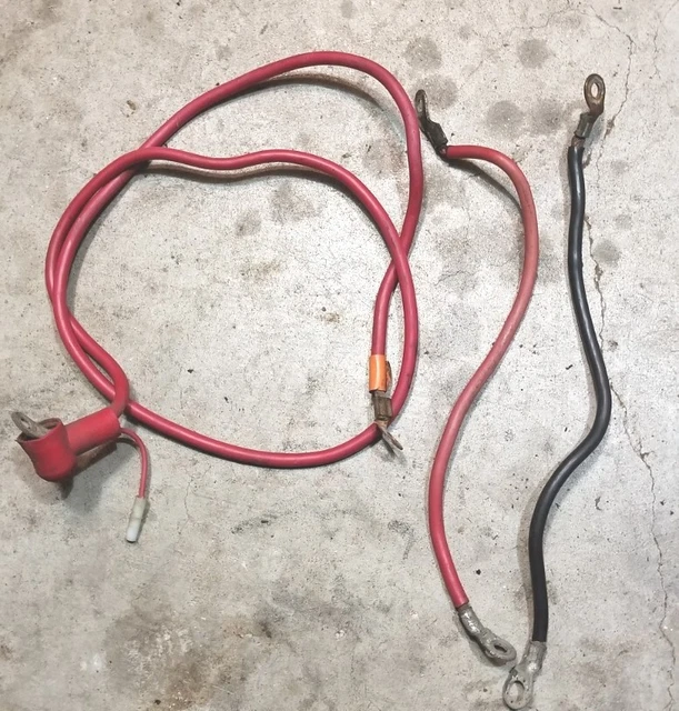CRAFTSMAN LT1000 BATTERY cable set from Kohler CV15s Engine. 19.99