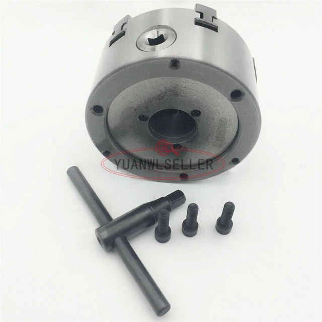 6-jaw 5" Lathe Chuck  K13-125 Self-Centering 3000rpm Metalworking Clamp Chuck