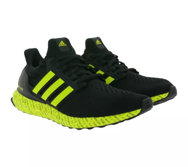 adidas UltraBoost DNA 5.0 Lauf-Schuhe Herren Sport-Schuhe FZ6259 Schwarz/Gelb