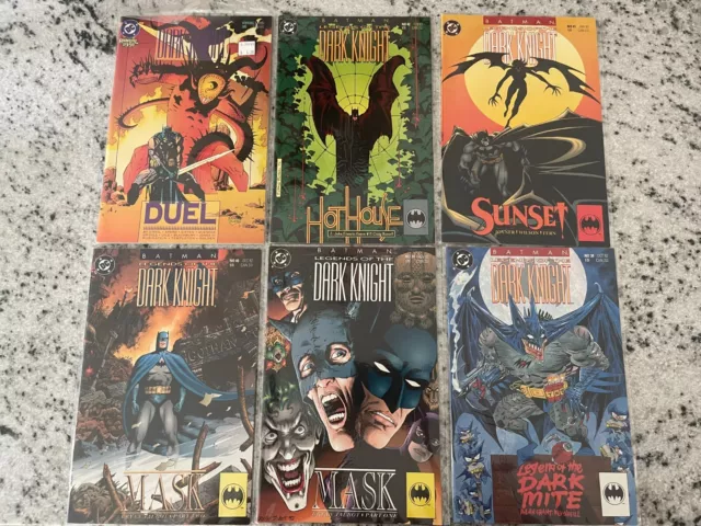 6 Batman Legends Of The Dark Knight DC Comics # 38 39 40 41 42 Annual 1 NM 2 LD2