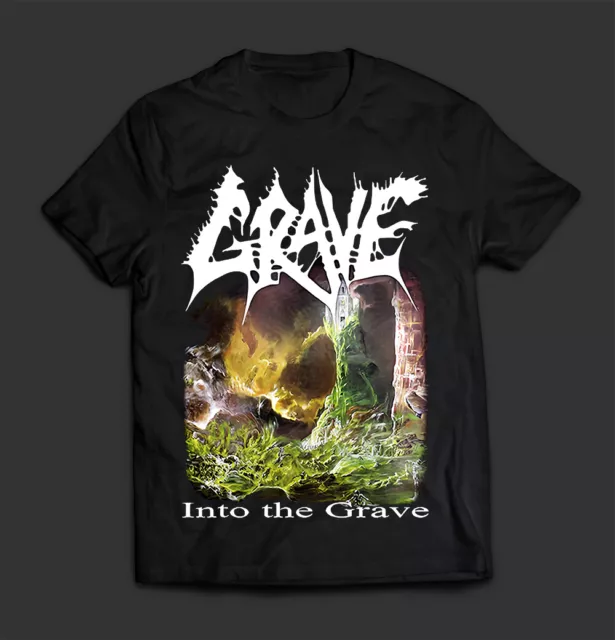 GRAVE – Into The Grave (w/backprint) T-SHIRT