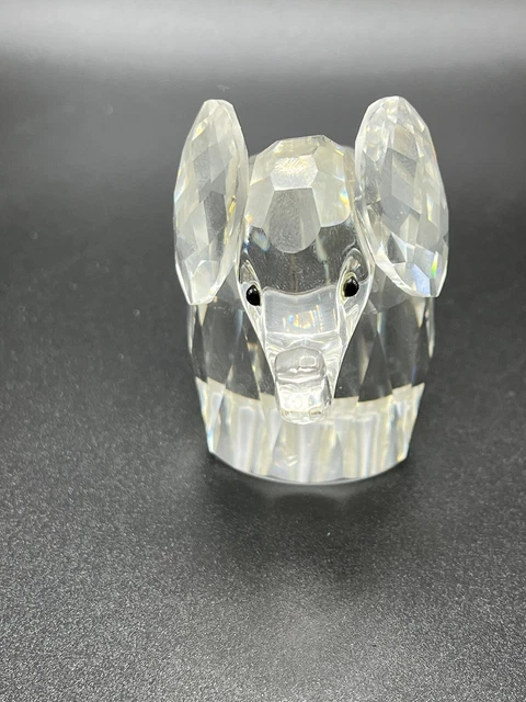 Swarovski Crystal Figurine 7640 AFRICAN WILDLIFE  Elephant, 2 1/2"