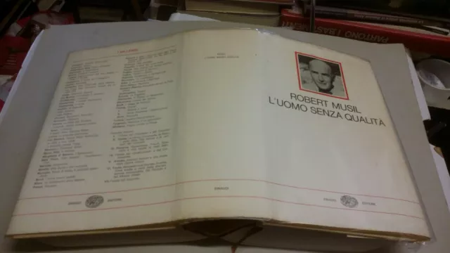 L'uomo senza qualità - Robert Musil - Einaudi I Millenni 1965, 19a23 L'uomo senza qualità - Robert Musil - Einaudi I Millenni 1965, 19a23