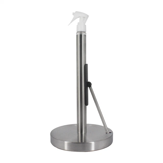 2 in 1  Towel Holder with Spray Bottle, Countertop  Towels Holders Stand1802
