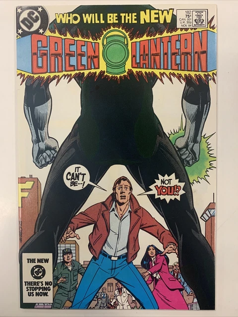 Green Lantern #182 (DC, 1984) Jon Stewart Becomes Green Lantern Dave Gibbons NM-