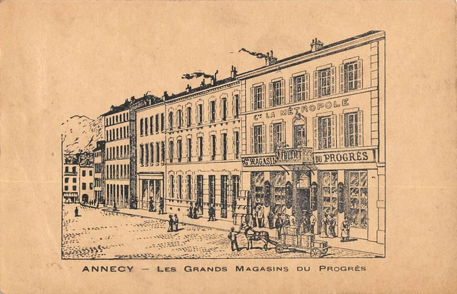 Lot De Cartes Postales Anciennes CPA – Haute-Savoie, Ramoneurs, Annecy, Vouvray – Années 1910