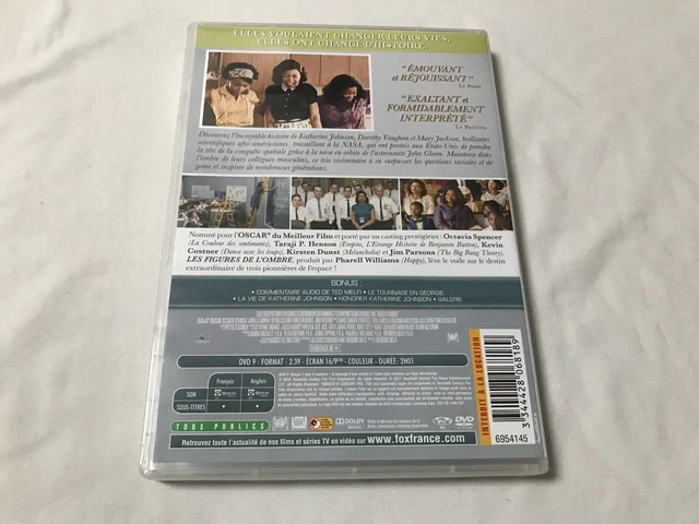 DVD LES FIGURES DE L'OMBRE (KEVIN COSTNER/OCTAVIA SPENCER) de THEODORE