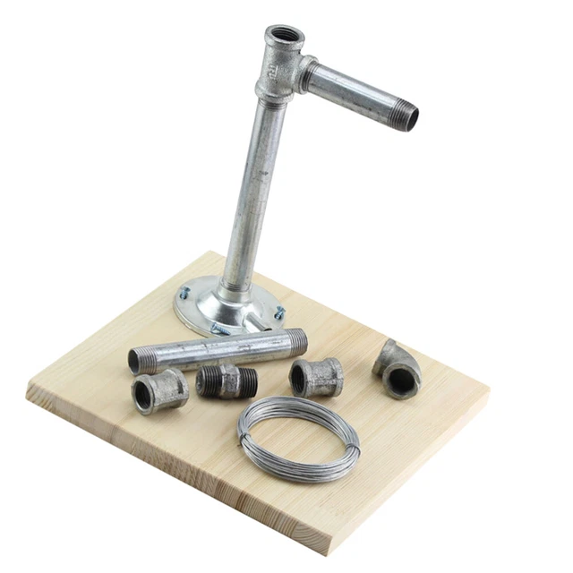 1 juego de soporte de escultura soporte de tubo arcilla cerámica dispositivo hecho a mano m