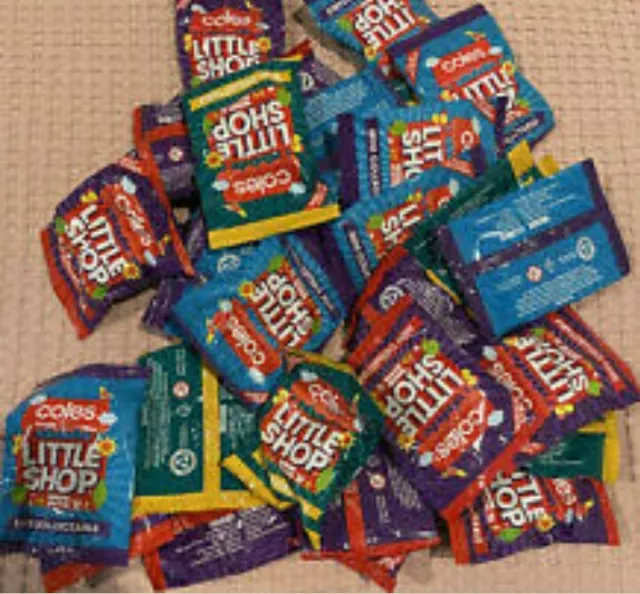 Coles Little Shop 1 Minis Collectables  unopened 30 minis full set guarantee 🤡