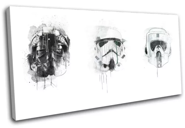 Star Wars Storm Troopers Movie Greats SINGLE CANVAS WALL ART Picture Print