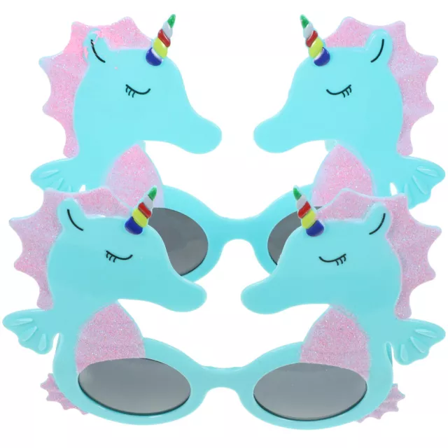 2Pcs Unicorn Sunglasses for Party Favor-