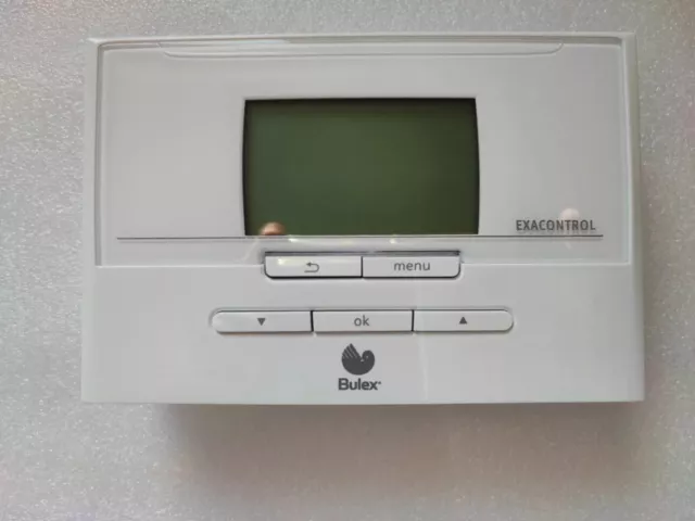 Bulex-Saunier Duval- Exacontrol E7 C Thermostat Programmable - Blanc