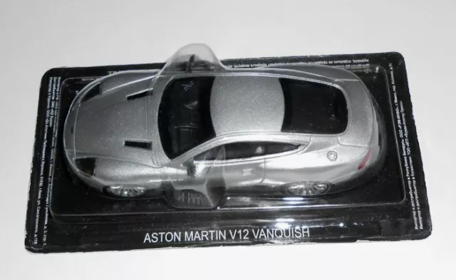 Supercars DeAgostini Aston Martin V12 Vanquish 1/43 Diecast