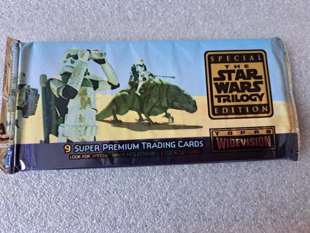 Scarce Topps The Star Wars Trilogy Special Edition Super Premium Trading Cards