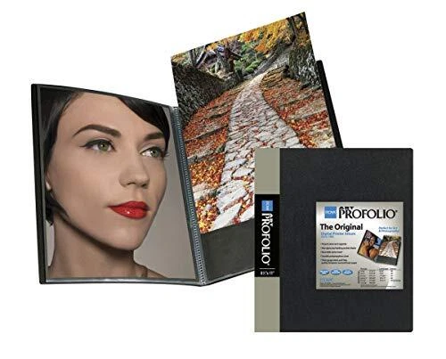 PROFOLIO ITOYA of America IA-12-8 8 12 X 11In. Bk Art Size