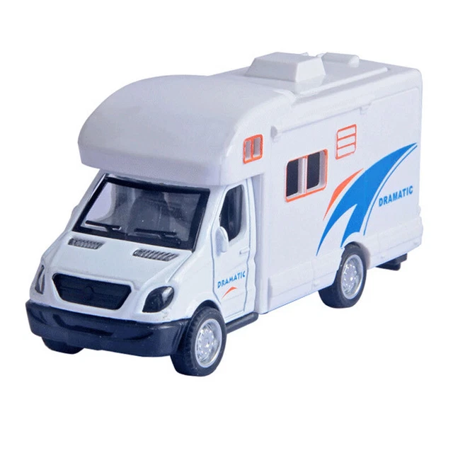 1:32 Bilancia Sprinter Camper di Lusso Veicolo Ricreativo RV Rimorchio Caravan In Lega di Metallo Pressofuso Modello di Auto Babys Collezione di Giocattoli  26