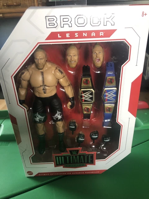 Mattel - WWE Ultimate Edition Brock Lesnar & Shawn Michaels Figures In