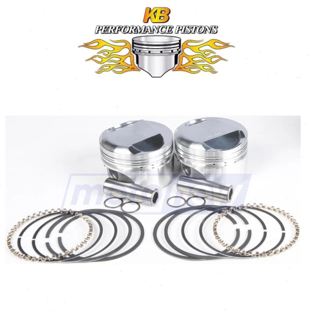 KB Forged Piston Kit for 1986-1998 Harley Davidson FLHT Electra Glide cp