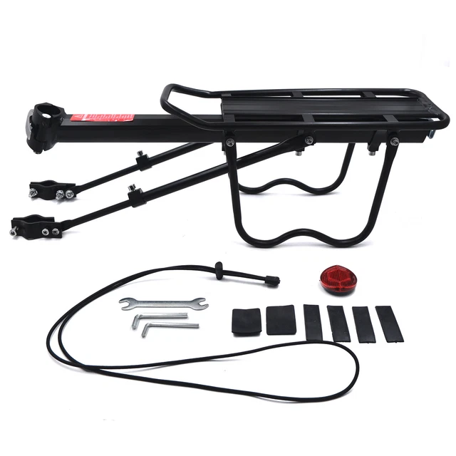 Porte-bagages Arrière VTT Métal – Support Panier – Charge Max 30 Kg – HTTMT