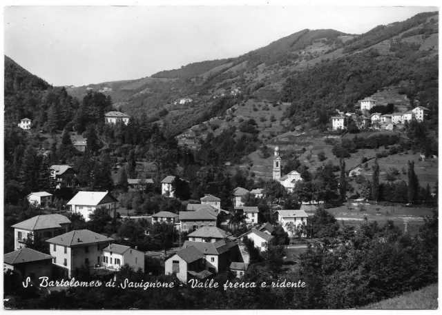 San Bartolomeo di Savignone (Genova). Veduta.