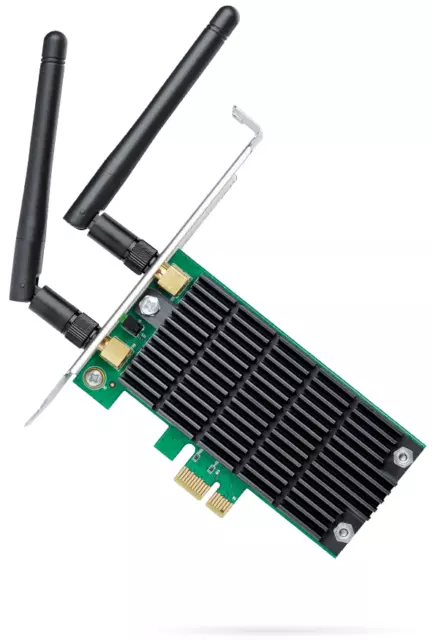 TP-Link Archer T4E AC1200 Wi-Fi PCI Express Adaptateur, 802.11ac Dual Band