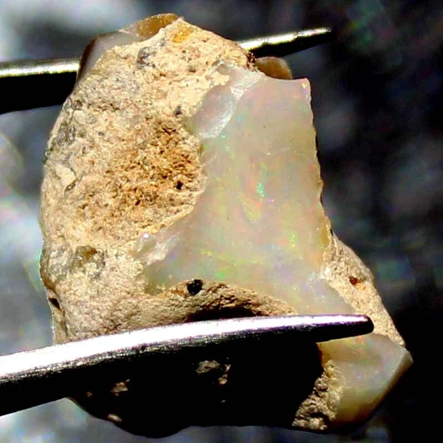 11.35 Cts Huge 100% Natural Ethiopian Welo Fire Opal 15x19x15 Rough Loose Gems