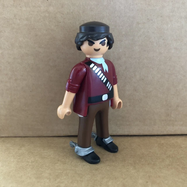 Figurines Playmobil Western Cowboy/Bandit/Shériff - Occasion - Pour Collection Ou Jeu