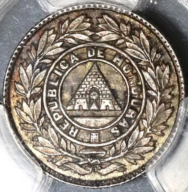 1902 PCGS MS 64 Honduras 5 Centavos Rare Silver Coin POP 2/0 (20021601C)
