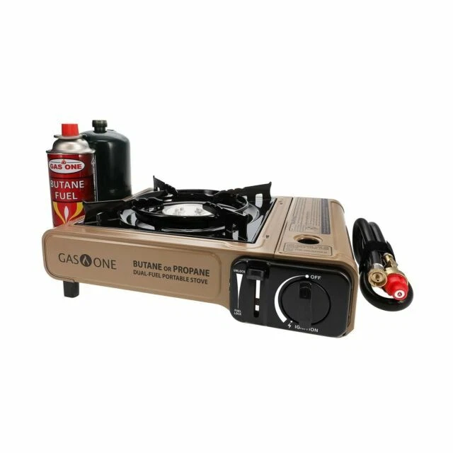 GAS ONE GS3400P Propane or Butane Stove Dual Fuel Stove Portable