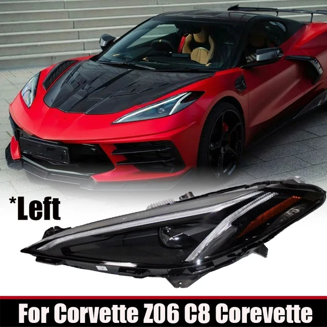 HEADLAMP ASSEMBLY FOR Corvette Z06 C8 Corevette Driver Side 85545919 ...