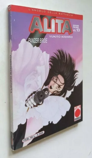 ALITA L'angelo della battaglia N. 13 -Yukito KISHIRO - PLANET MANGA 1998