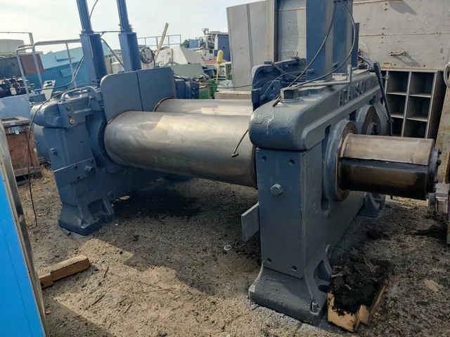 Adamson Heavy Duty 20 X 60 Two Roll Rubber Mill Body / No Motor -Drive / As Is
