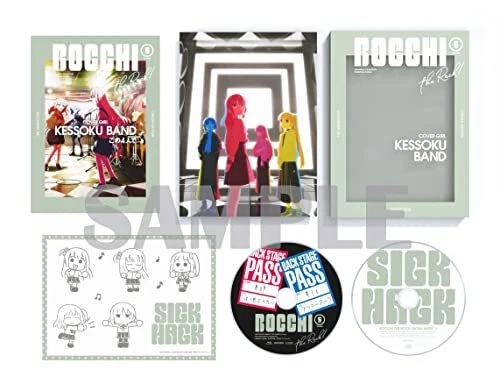 BOCCHI THE ROCK Vol.5 First Limited Edition Blu-ray Soundtrack CD Booklet Japan