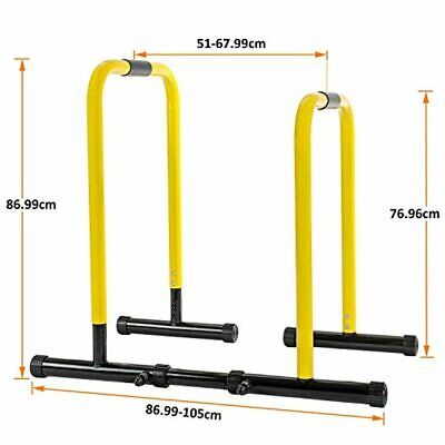 RELIFE REBUILD YOUR LIFE Dip Station Stands Pull Up bars Parallel Adjustable Tra 2