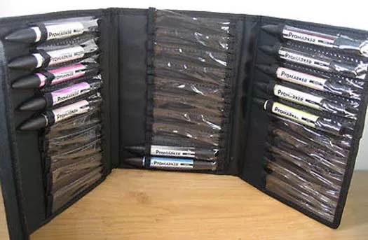 Alpha Marker Storage Case / Wallet holds 30 Promarkers