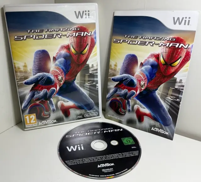 NEAR MINT  (Nintendo Wii) The Amazing Spider-Man - Same Day Dispatched - UK PAL