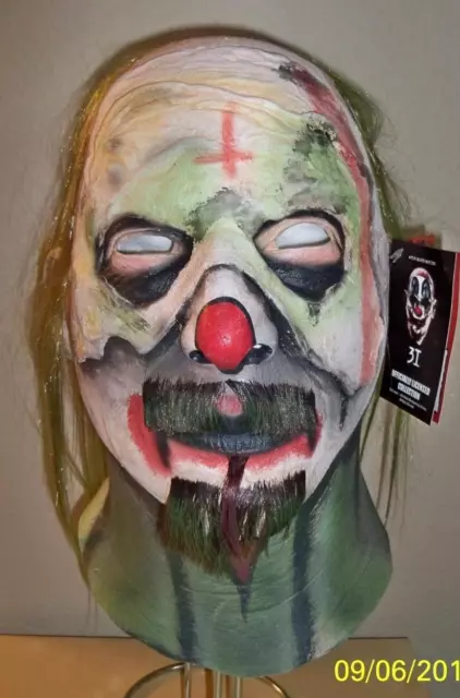 Adult Rob Zombie Psycho Head Full Over The Head Latex Mask Costume Macdrz100